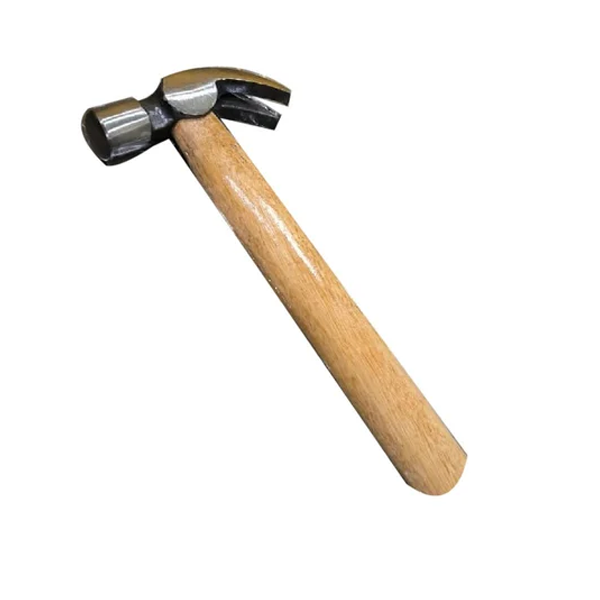 250g Wooden Handle Claw Hammer